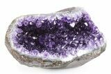 Sparkly Deep-Purple Amethyst Geode - Uruguay #357214-2